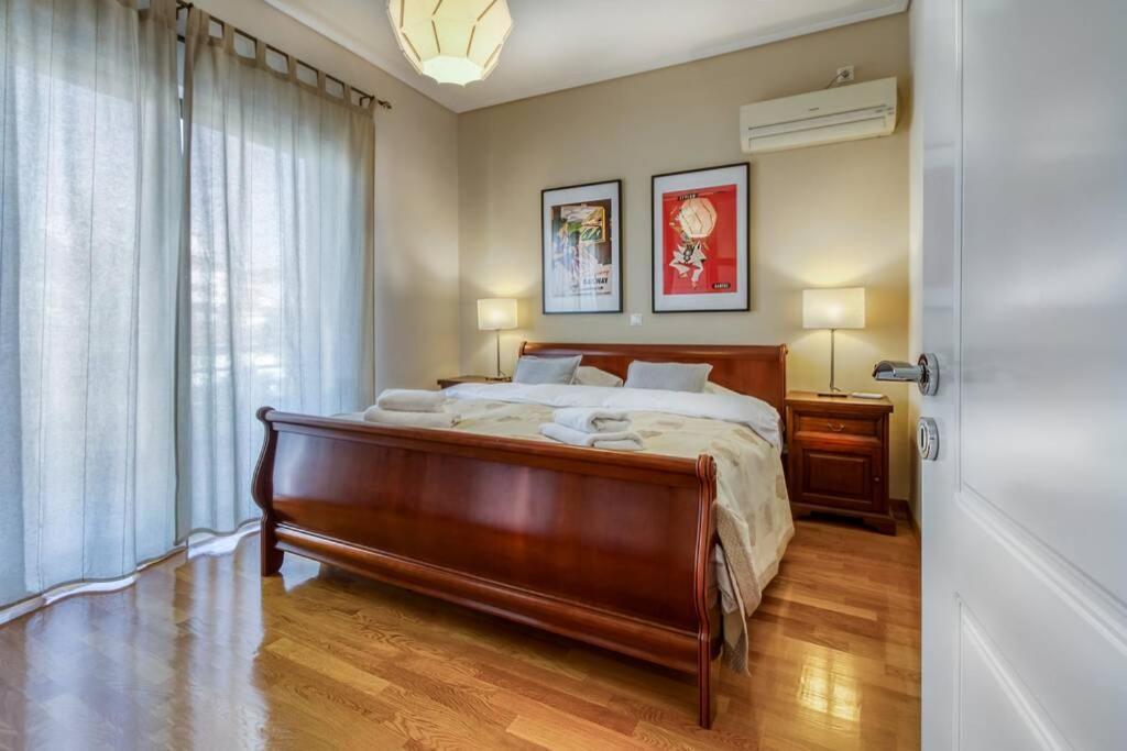 Spacious Apartment In Glyfada Close To The Sea Athena Bagian luar foto