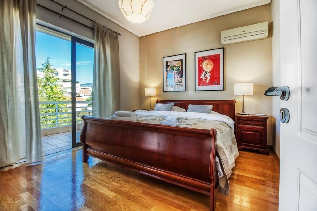 Spacious Apartment In Glyfada Close To The Sea Athena Bagian luar foto